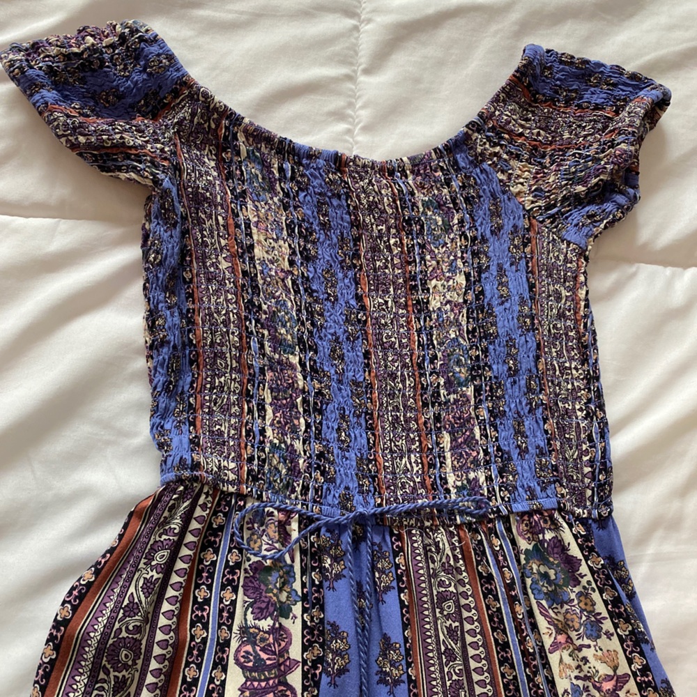 Off the shoulder maxi